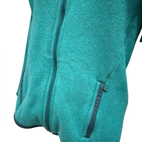 PATAGONIA Women’s Better Sweater Full Zip Fleece Jacket Teal Green Size XS - Picture 4 of 15
